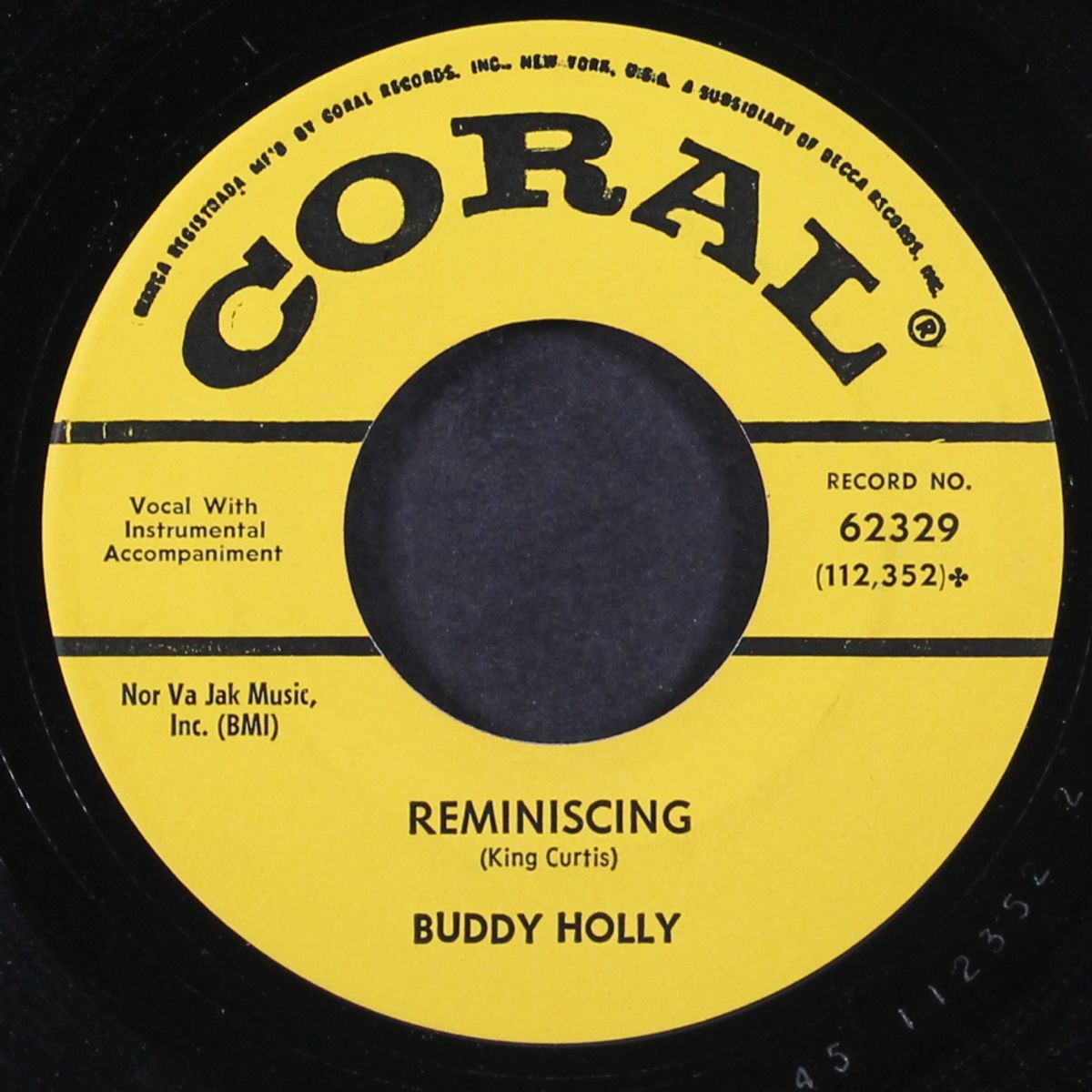 reminiscing / wait till the sun shines nellie by BUDDY HOLLY