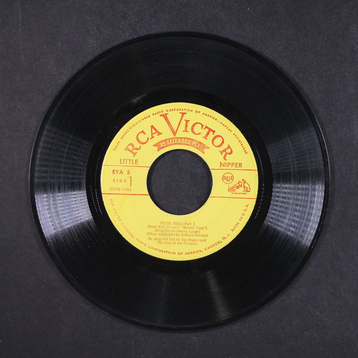 tells and sings about pecos bill by ROY ROGERS