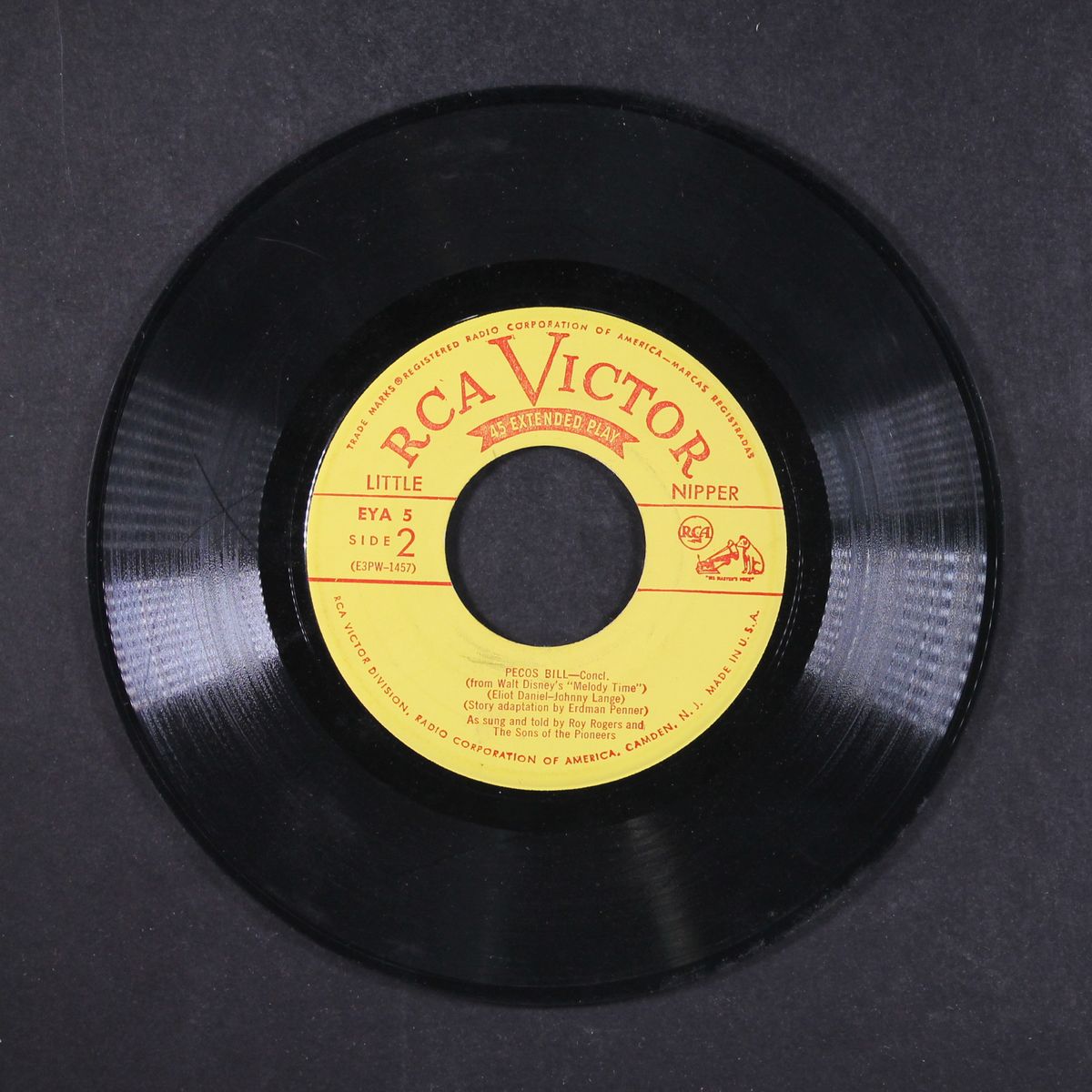 tells and sings about pecos bill by ROY ROGERS