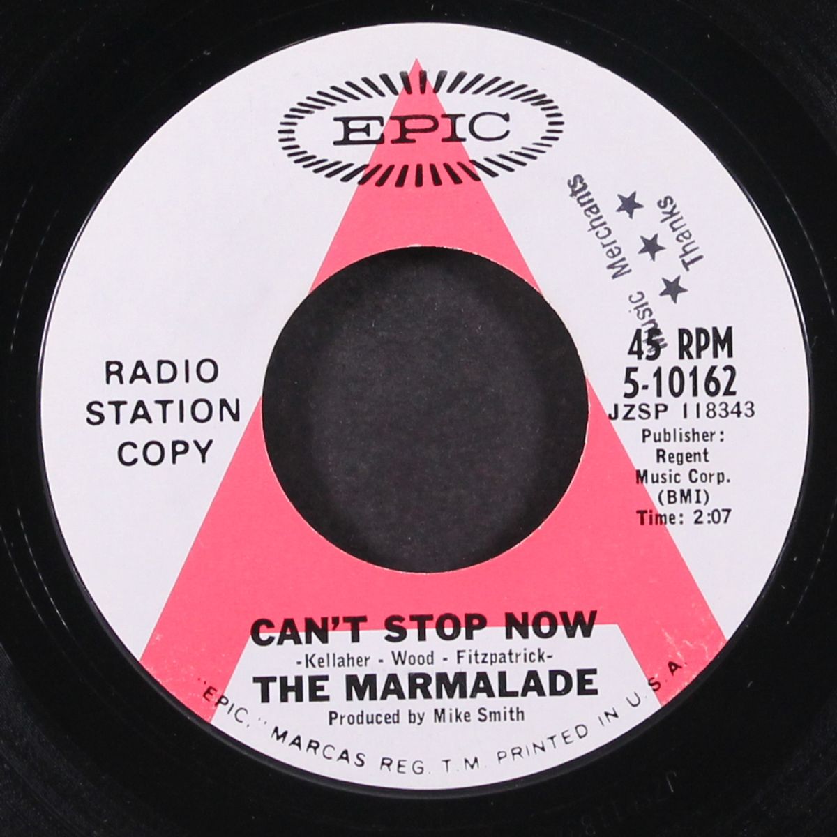can't stop now / there ain't no use in hanging on by MARMALADE