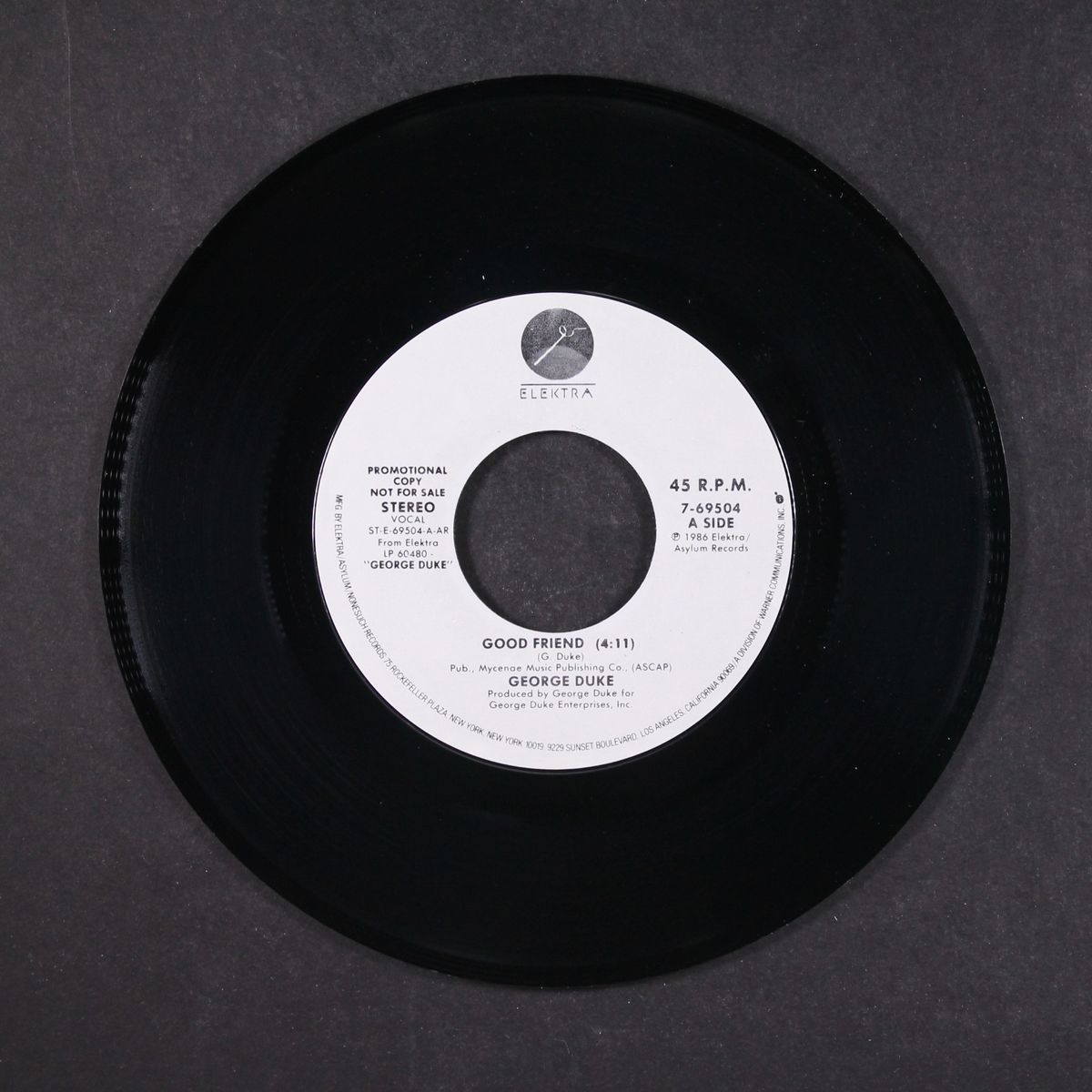 good friend / same by GEORGE DUKE