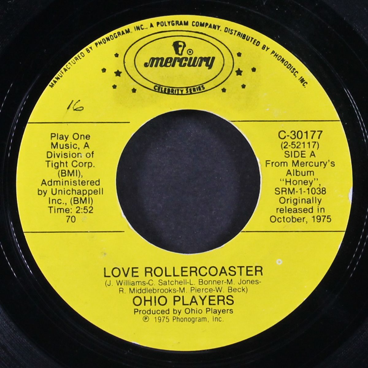 love rollercoaster / who'd she coo? by OHIO PLAYERS
