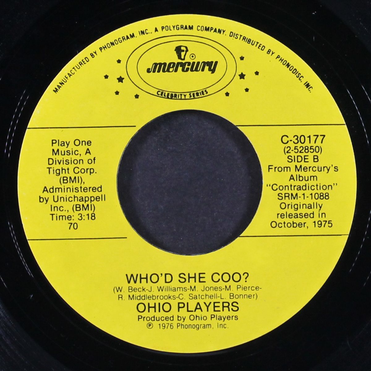 love rollercoaster / who'd she coo? by OHIO PLAYERS