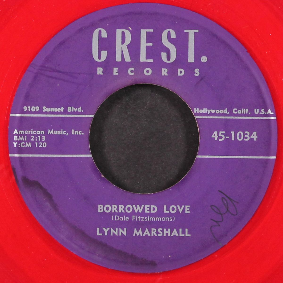 borrowed love / you'll find out by LYNN MARSHALL