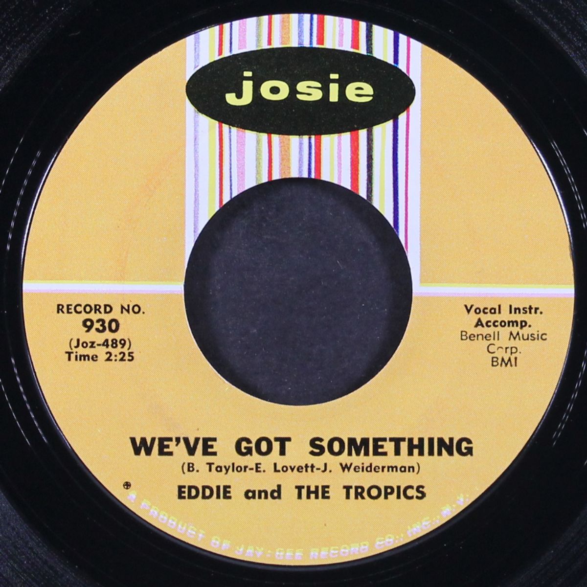 we've got something / don't monkey with another monkey's monkey by EDDIE & TROPICS