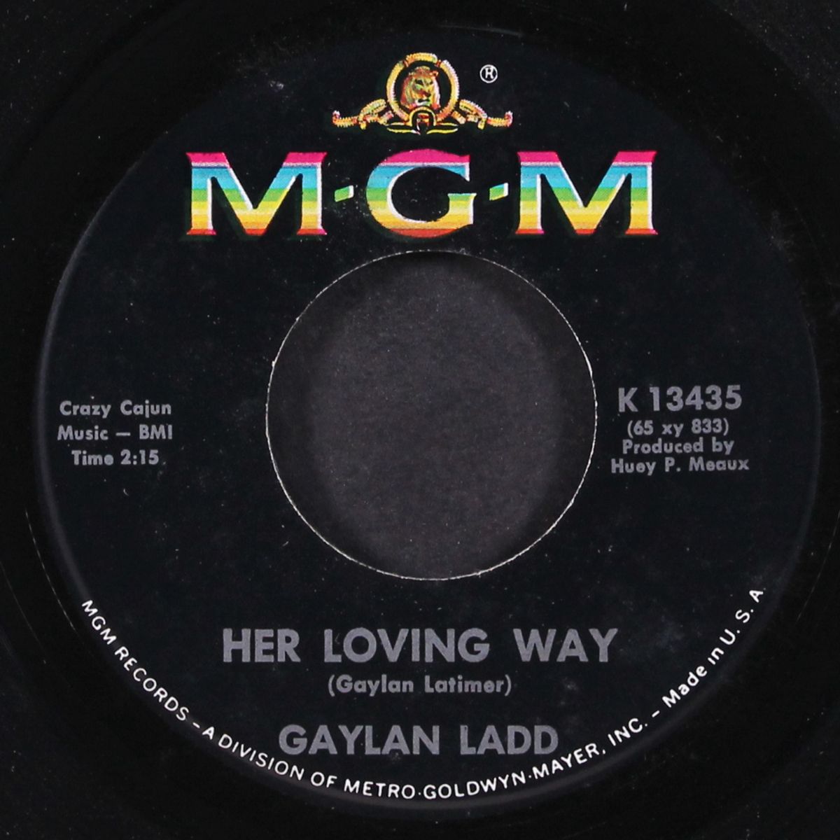 her loving way / think about me by GAYLAN LADD