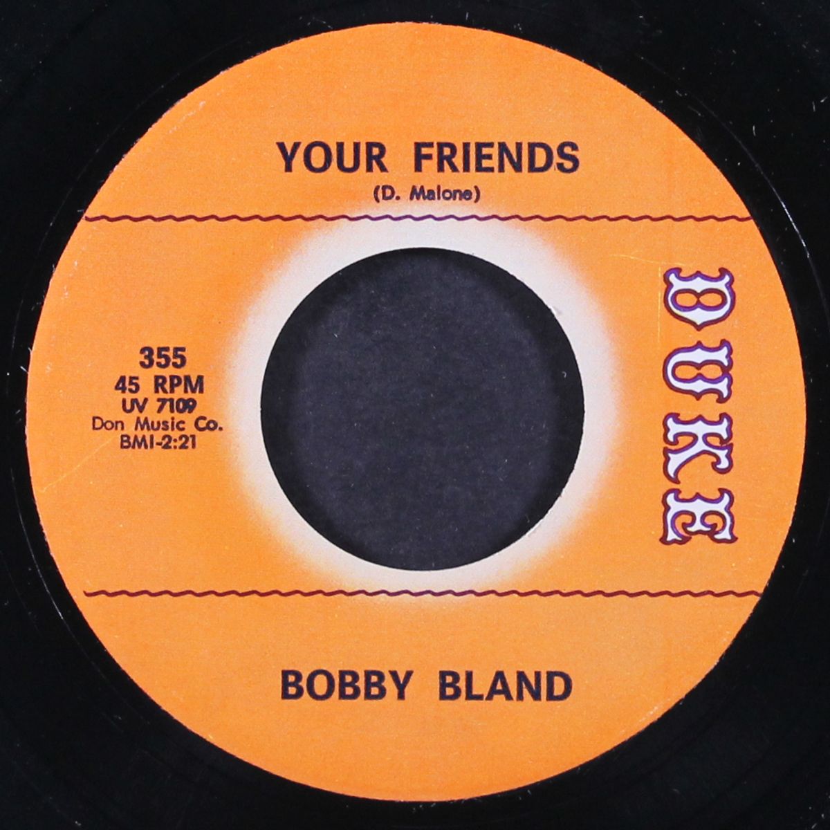 stormy monday blues / your friends by BOBBY BLAND