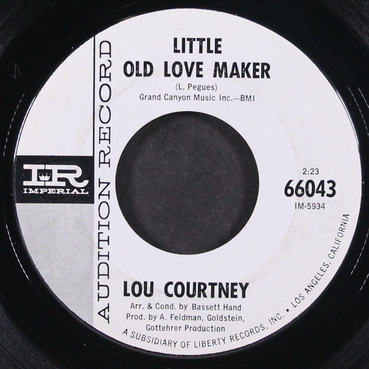 professional lover / little old love maker by LOU COURTNEY