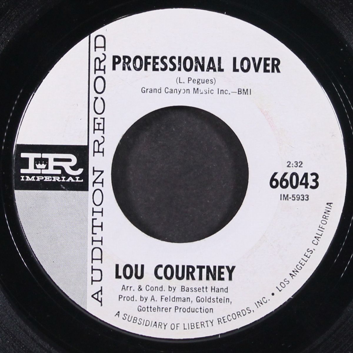 professional lover / little old love maker by LOU COURTNEY