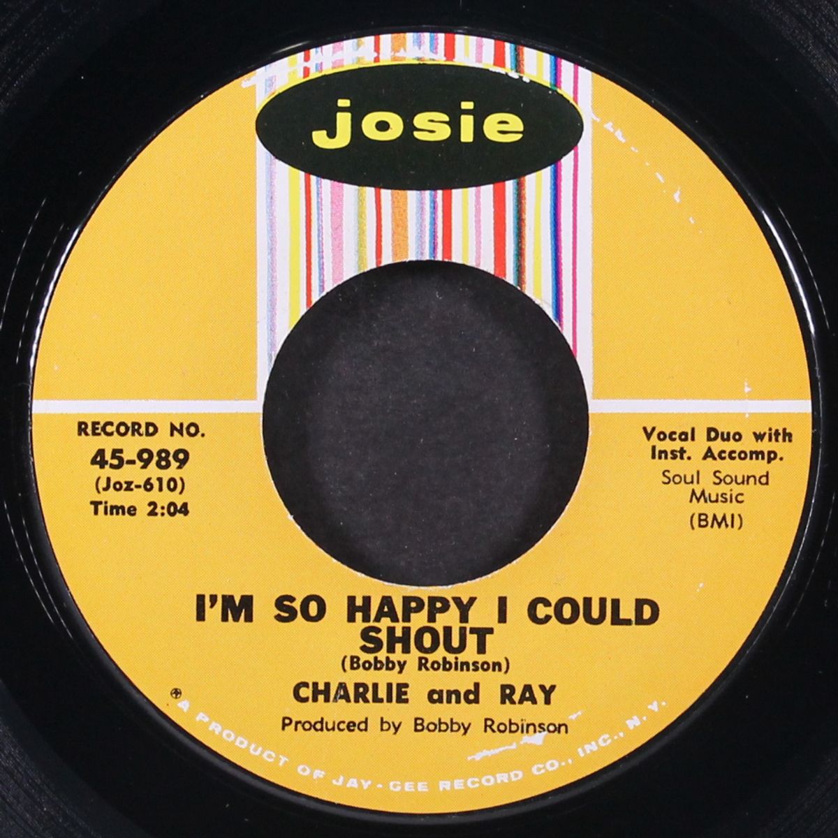 i'm so happy i could shout / alright, okay you win by CHARLIE & RAY