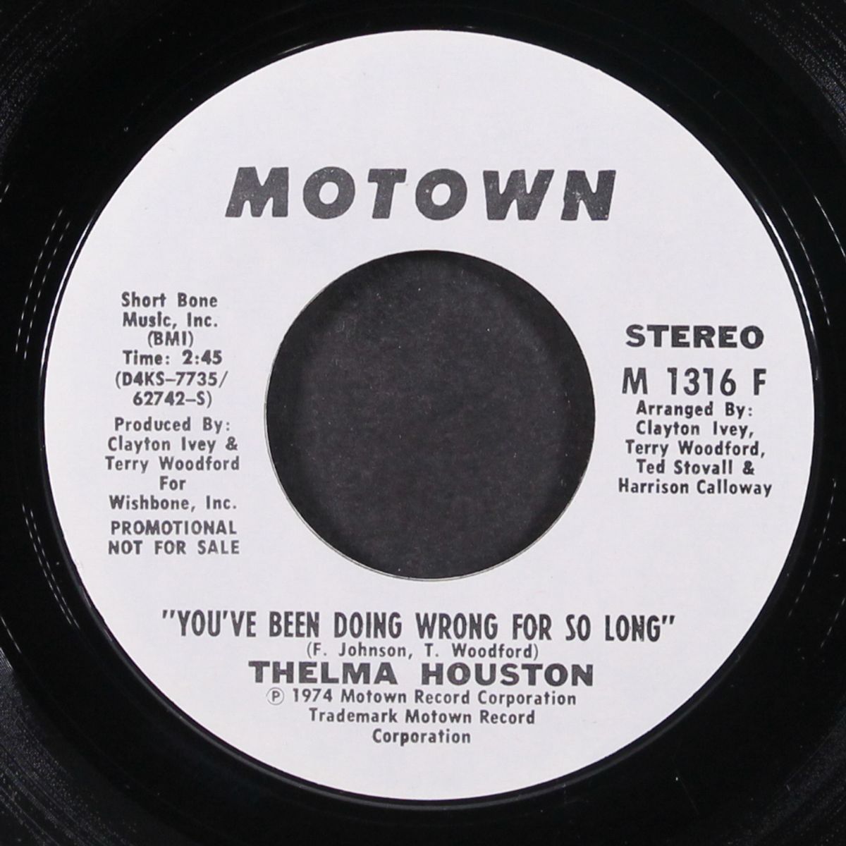 you've been doing wrong for so long / mono by THELMA HOUSTON