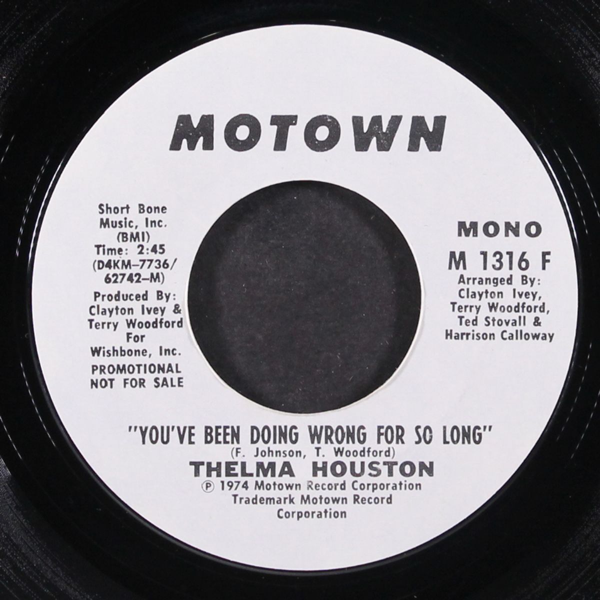 you've been doing wrong for so long / mono by THELMA HOUSTON