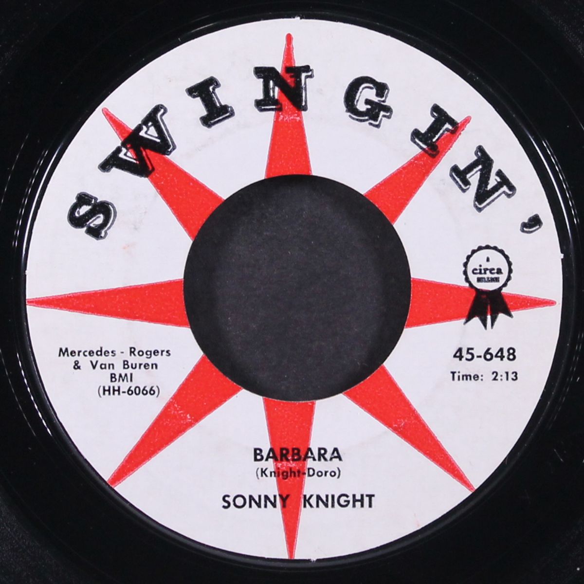 barbara / could we be falling in love by SONNY KNIGHT
