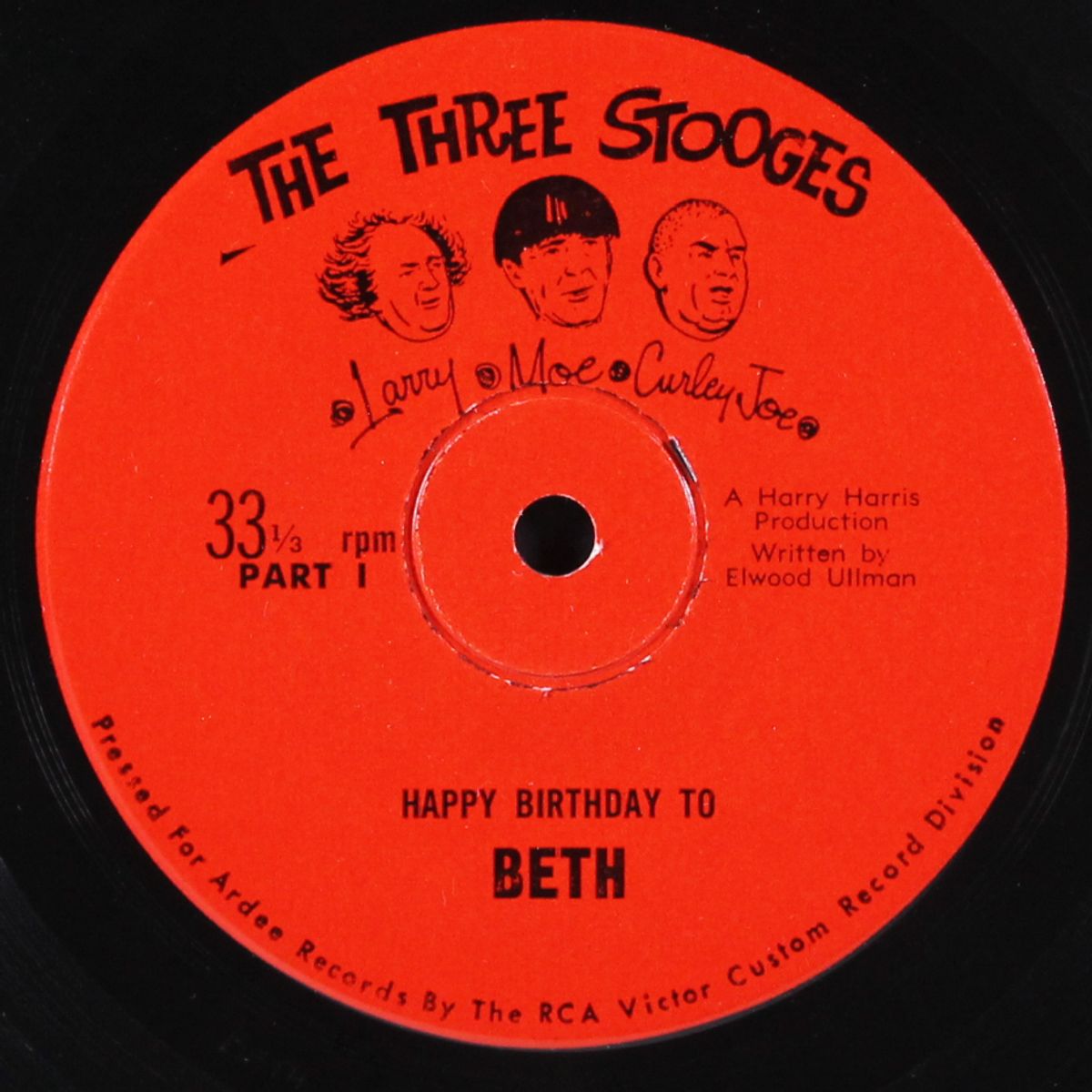 happy birthday to beth by THREE STOOGES
