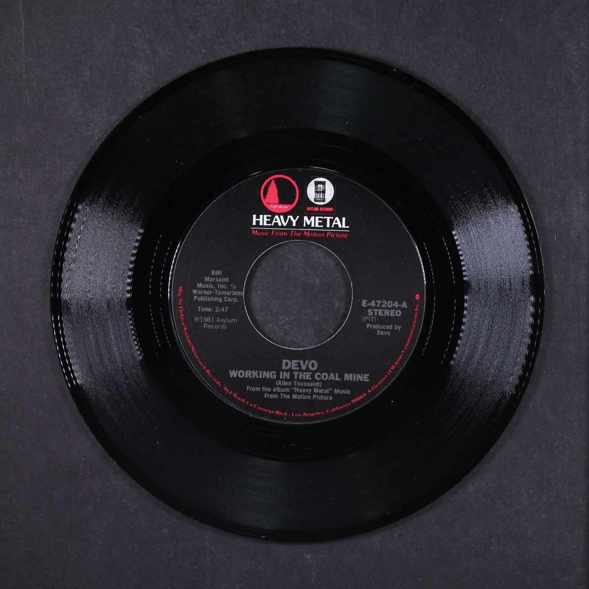 working in a coal mine / planet earth by DEVO