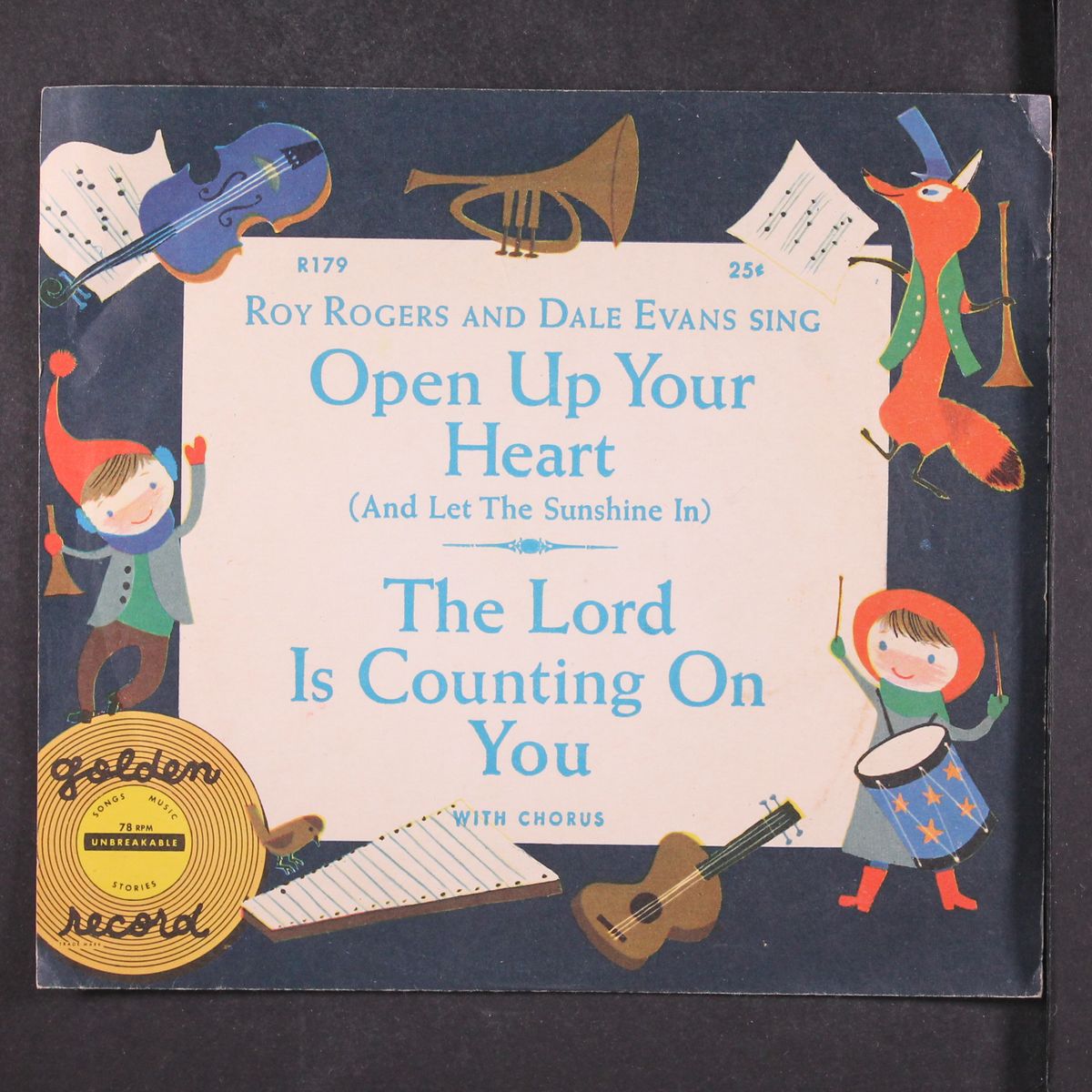 open up your heart / the lord is counting on you by ROY ROGERS & DALE EVANS