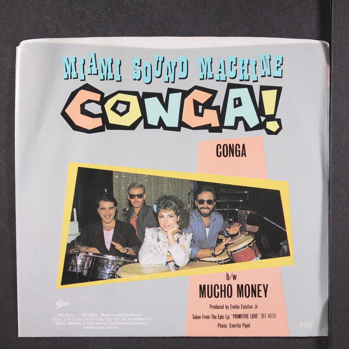 conga / mucho money by MIAMI SOUND MACHINE