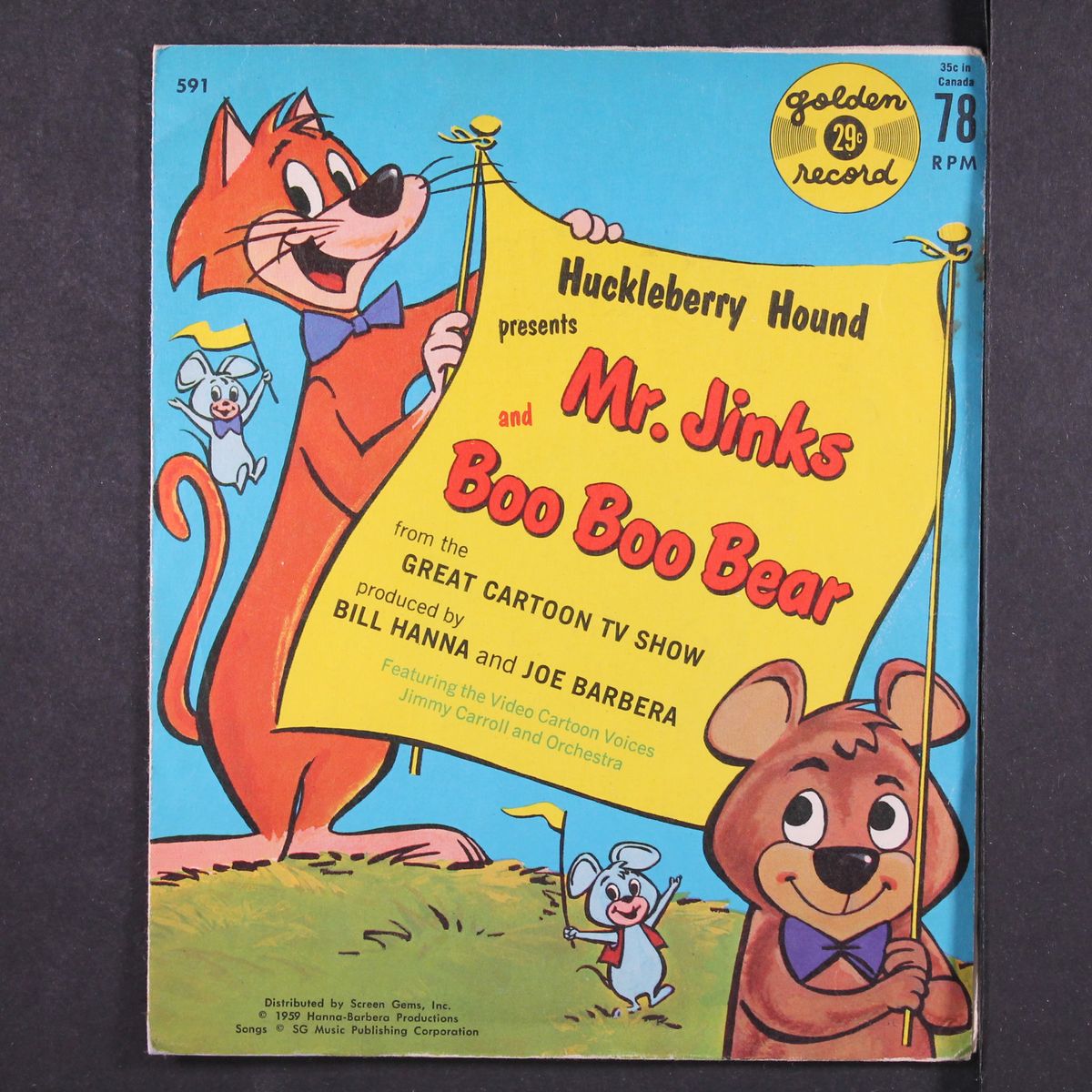 mr. jinks and boo boo bear by JIMMY CARROLL
