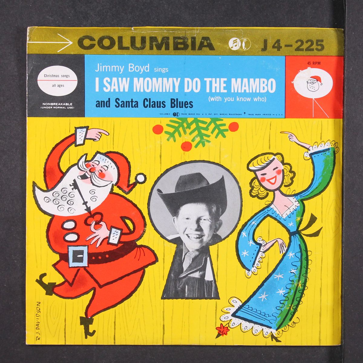 i saw mommy do the mambo by JIMMY BOYD