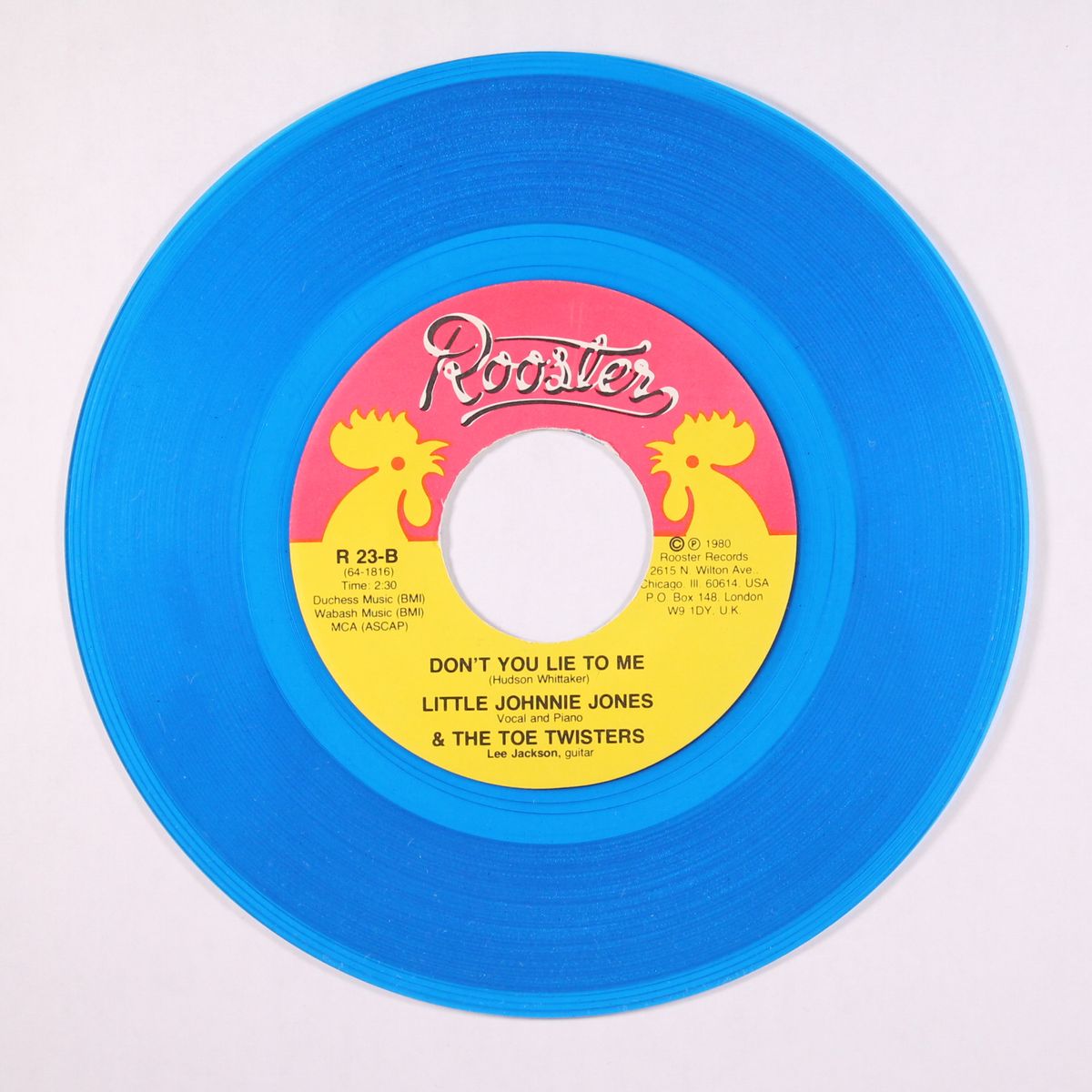 prison bound blues / don't you lie to me by LITTLE JOHNNY JONES