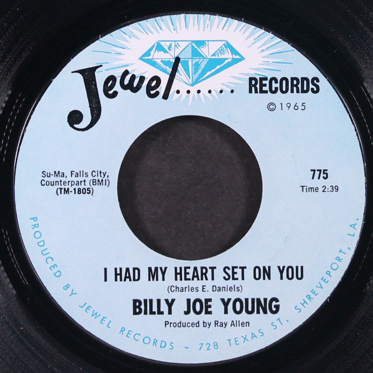 the push / i had my heart set on you by BILLY JOE YOUNG