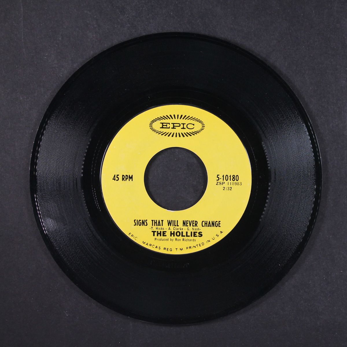 carrie anne / signs that will never change by HOLLIES