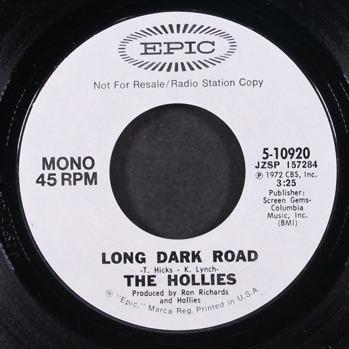long dark road / mono by HOLLIES
