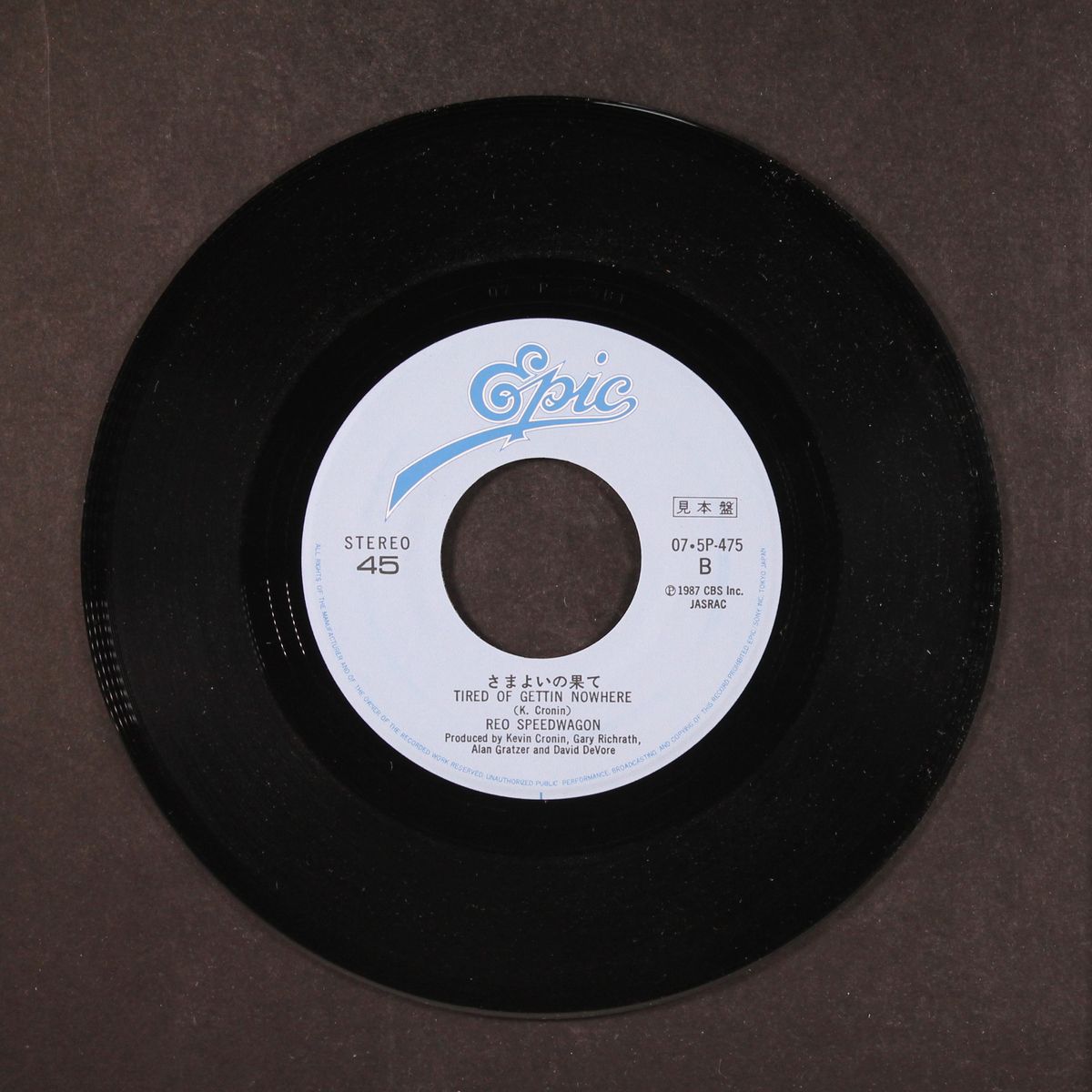 variety tonight by REO SPEEDWAGON