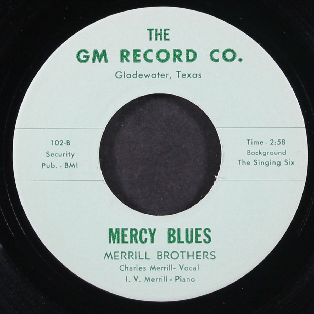 mercy blues / my baby twist by MERRILL BROTHERS
