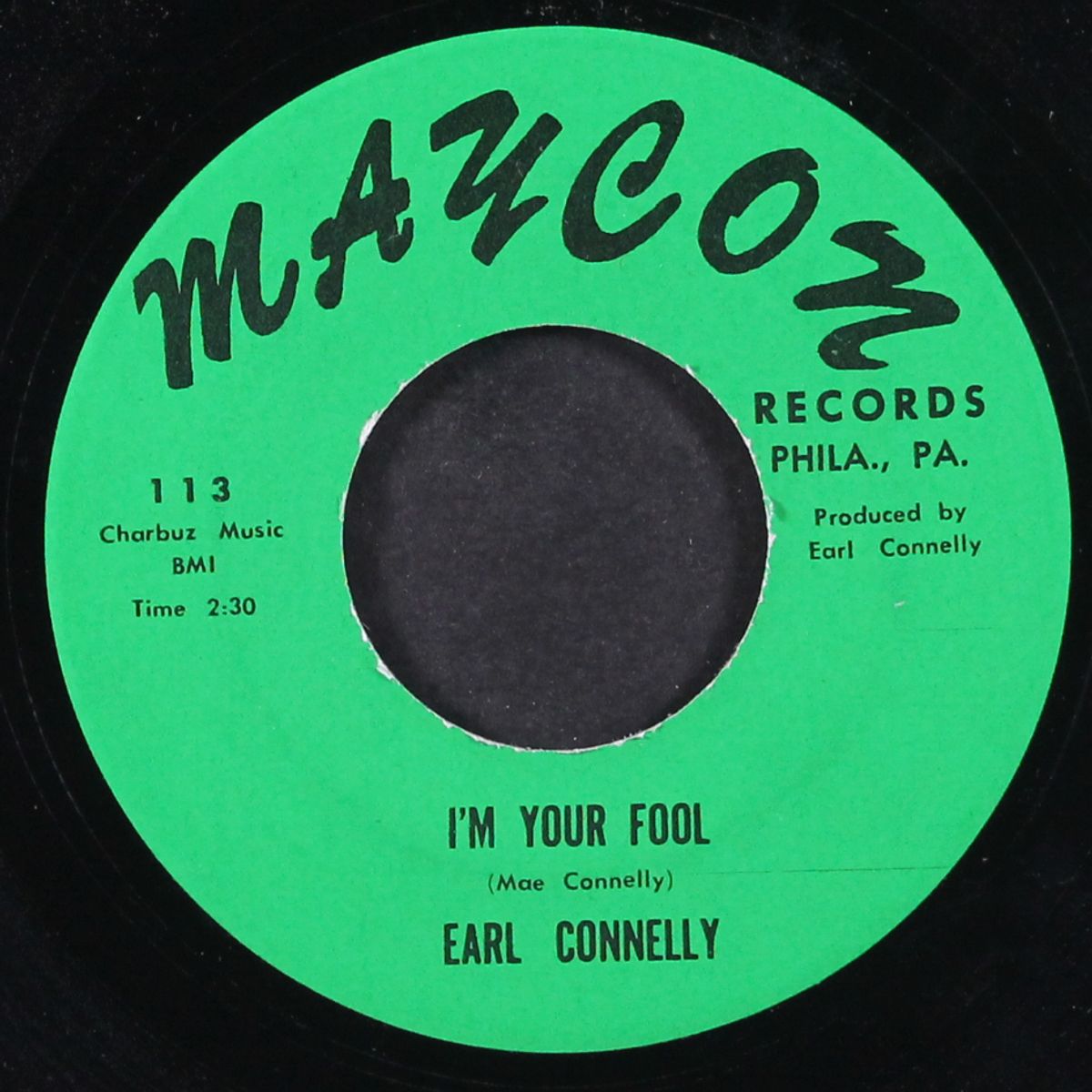 they never told me / i'm your fool by EARL CONNELLY