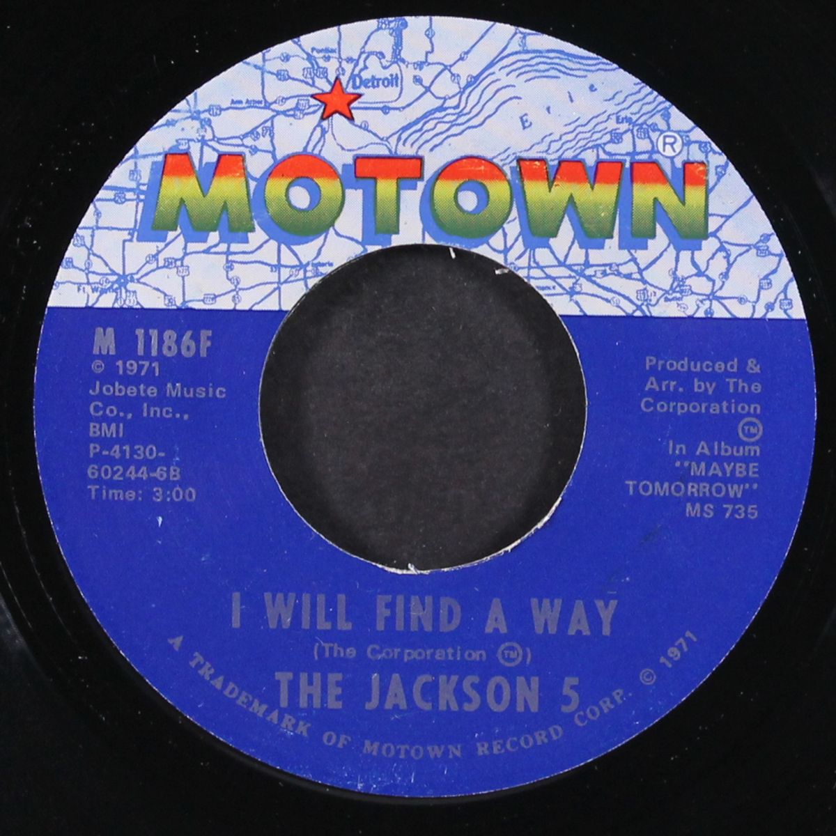 maybe tomorrow / i will find a way by JACKSON 5