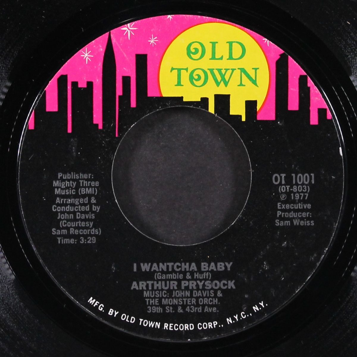 i wantcha baby / one broken heart by ARTHUR PRYSOCK