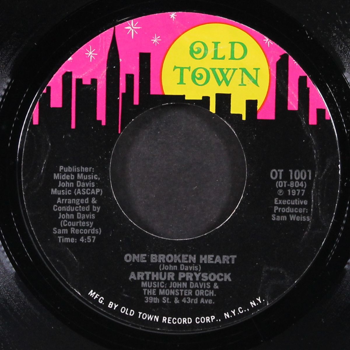 i wantcha baby / one broken heart by ARTHUR PRYSOCK