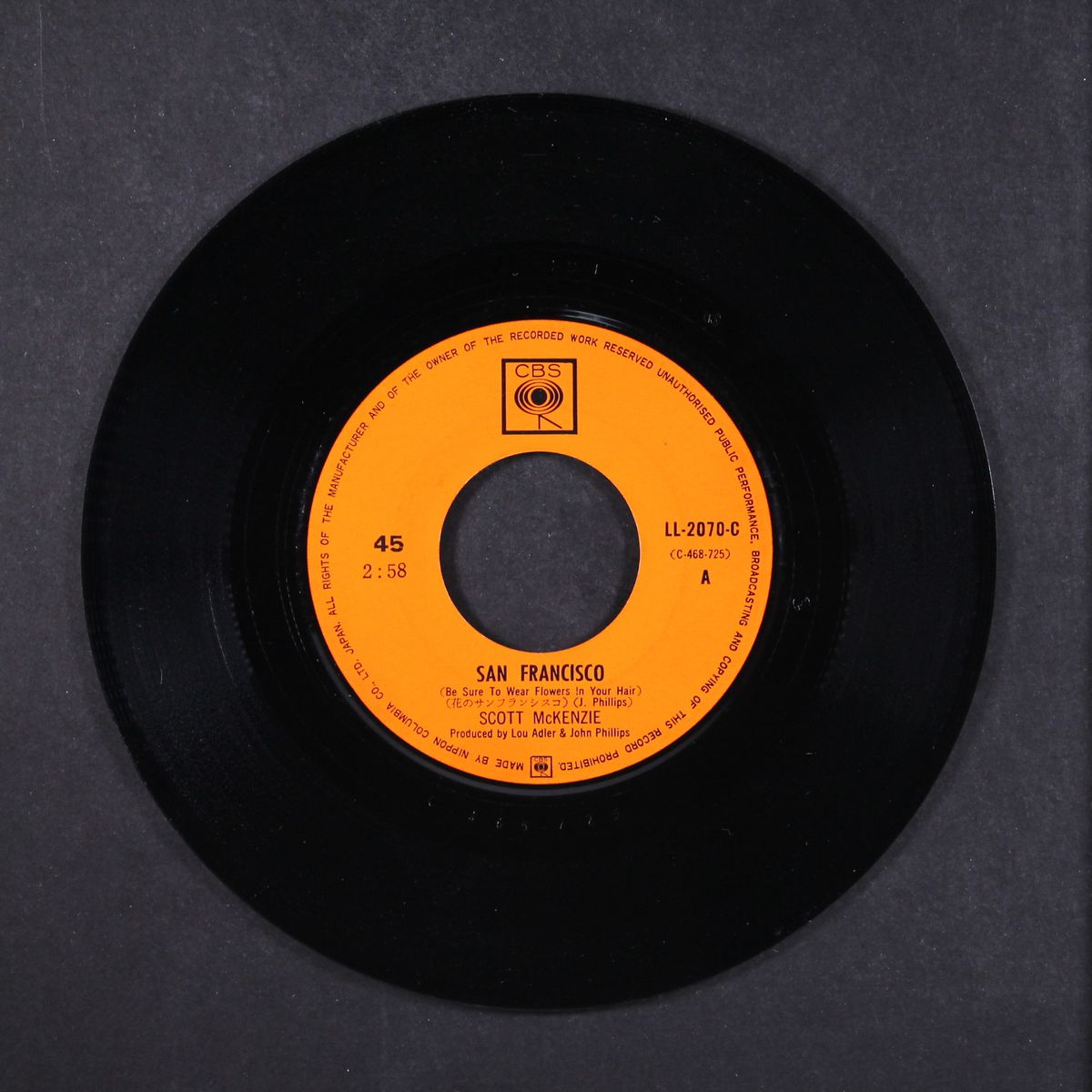 san francisco / what's the difference by SCOTT MCKENZIE