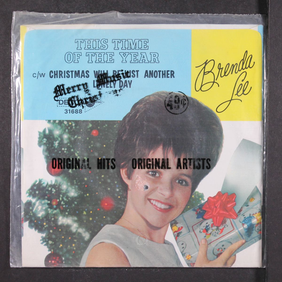 christmas will be just another lonely day / this time of the year by BRENDA LEE