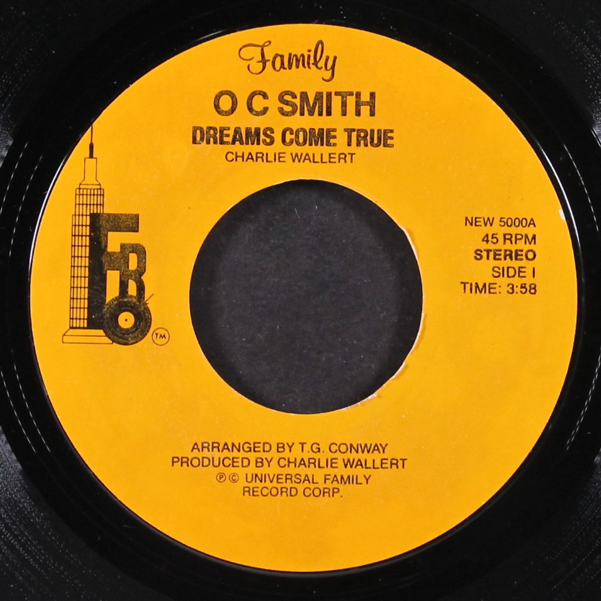 nothing but the best / dreams come true by O.C. SMITH