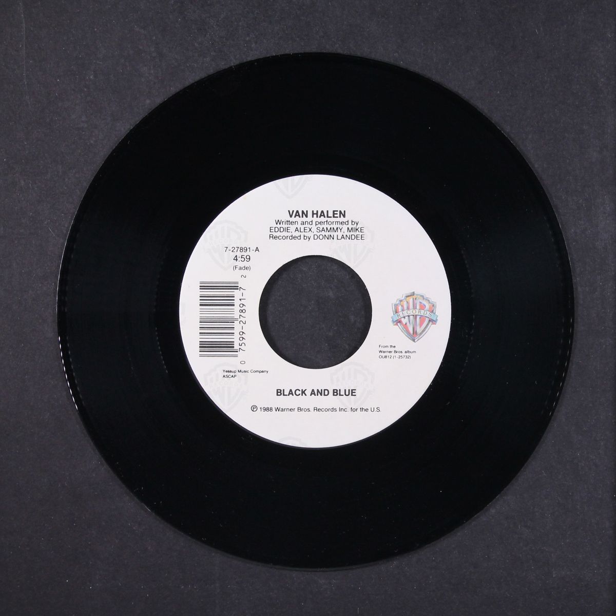 black & blue / apolitical blues by VAN HALEN