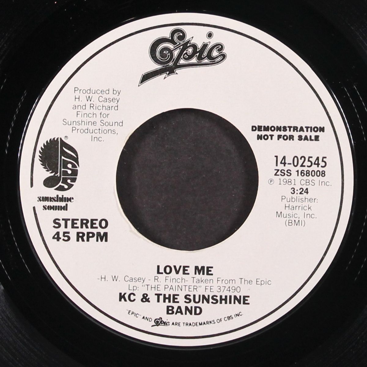 love me / same by KC & SUNSHINE BAND