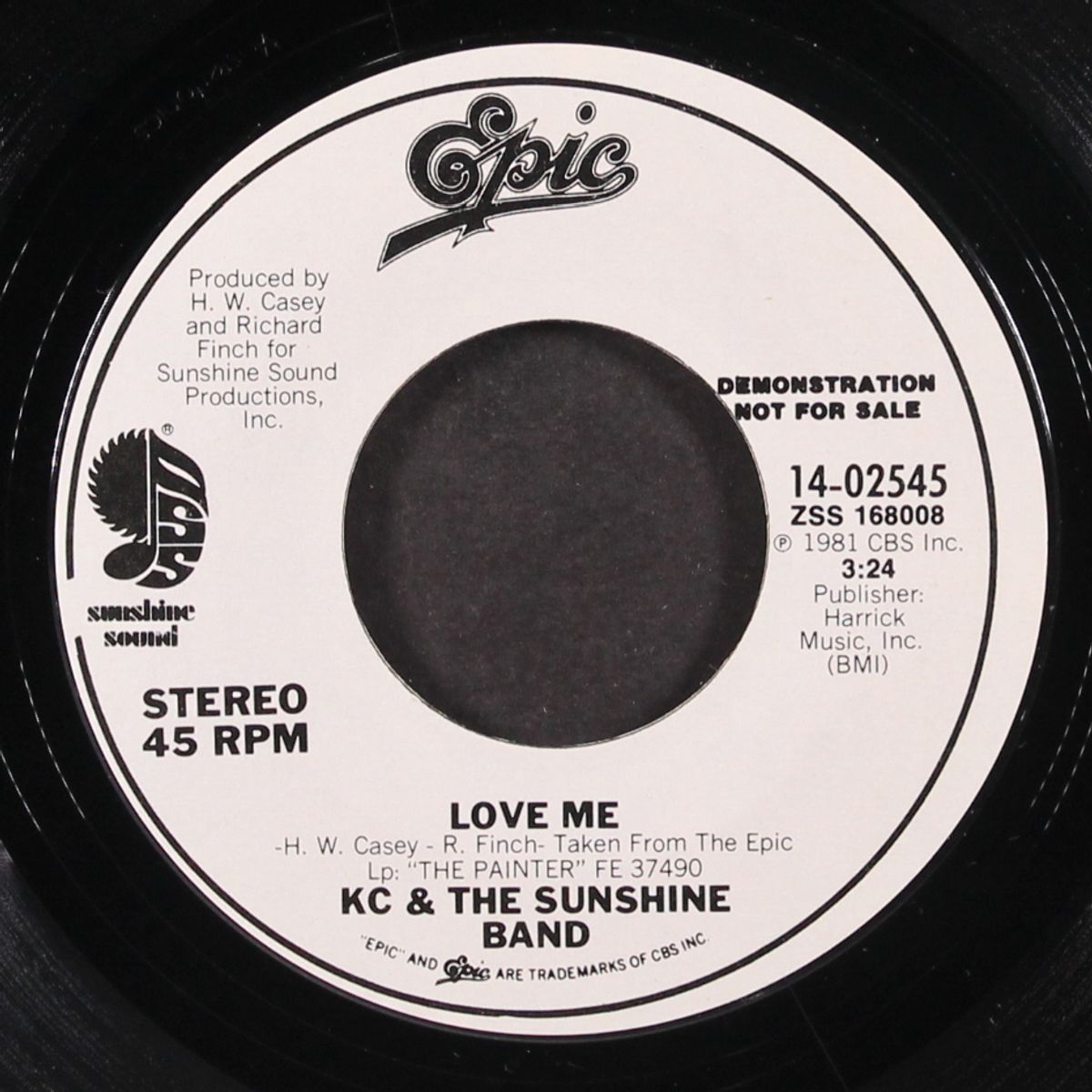 love me / same by KC & SUNSHINE BAND