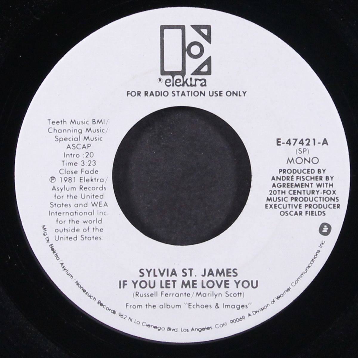 if you let me love you / mono by SYLVIA ST. JAMES