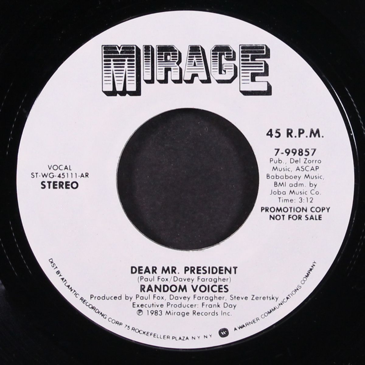 dear mr. president / same by RANDOM VOICES