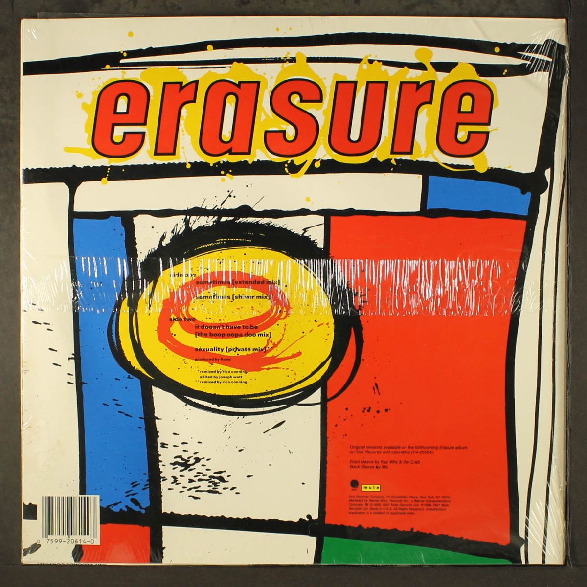 sometimes (2 mixes) + 2 by ERASURE