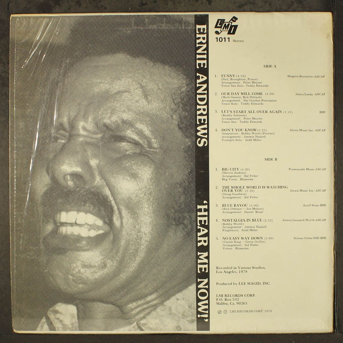 hear me now! by ERNIE ANDREWS