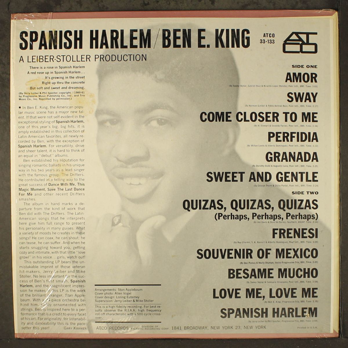spanish harlem by BEN E. KING