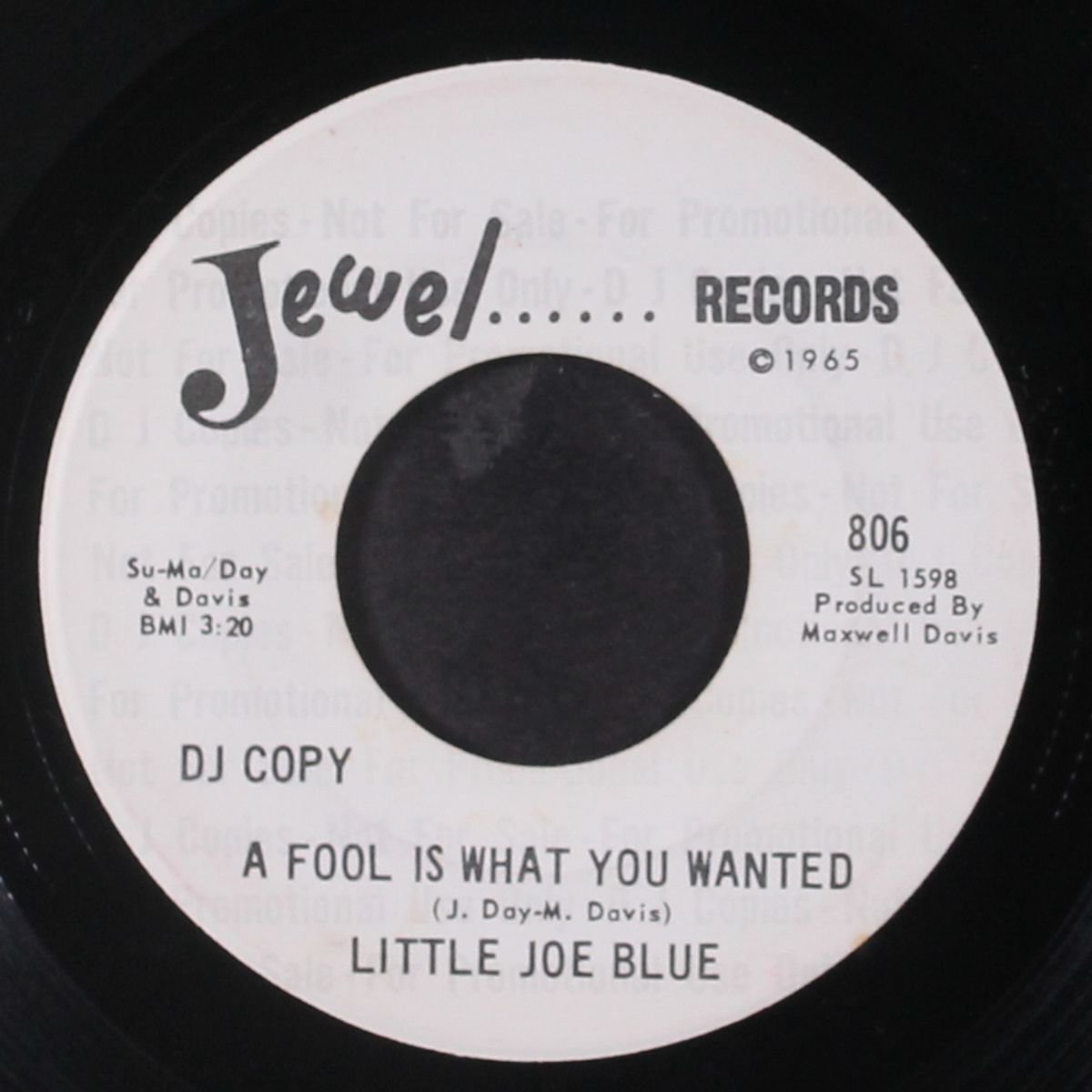 loose me / a fool is what you wanted by LITTLE JOE BLUE