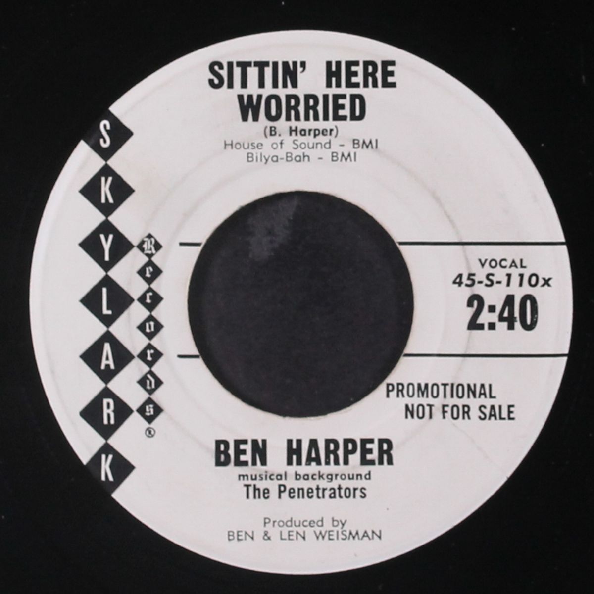 which-a-way / sittin' here worried by BEN HARPER & PENETRATORS