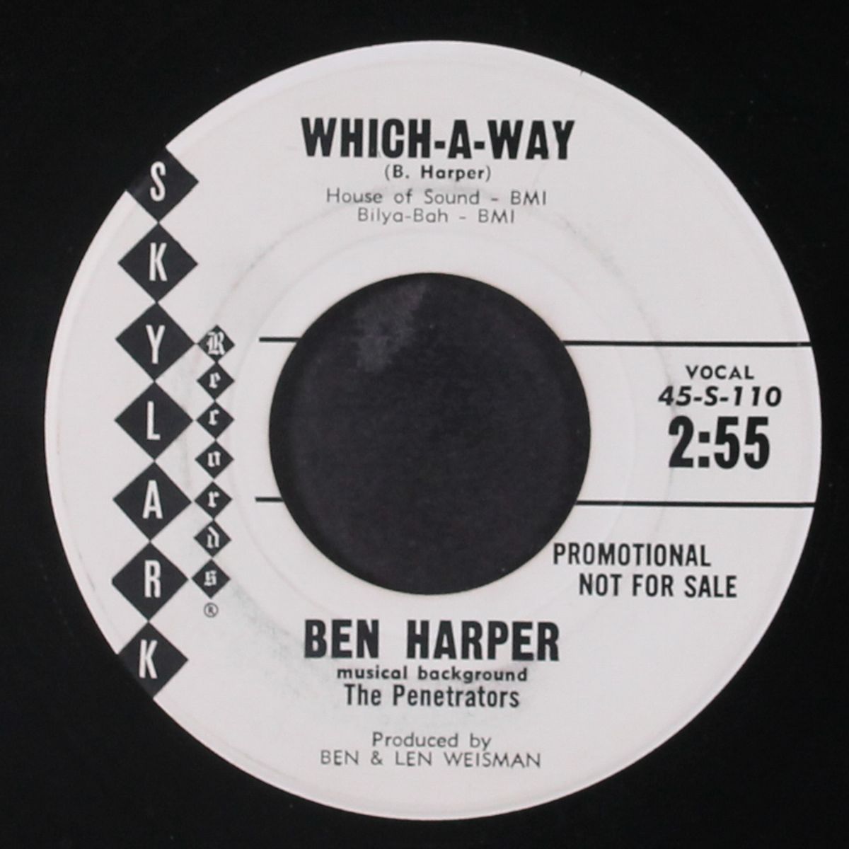 which-a-way / sittin' here worried by BEN HARPER & PENETRATORS
