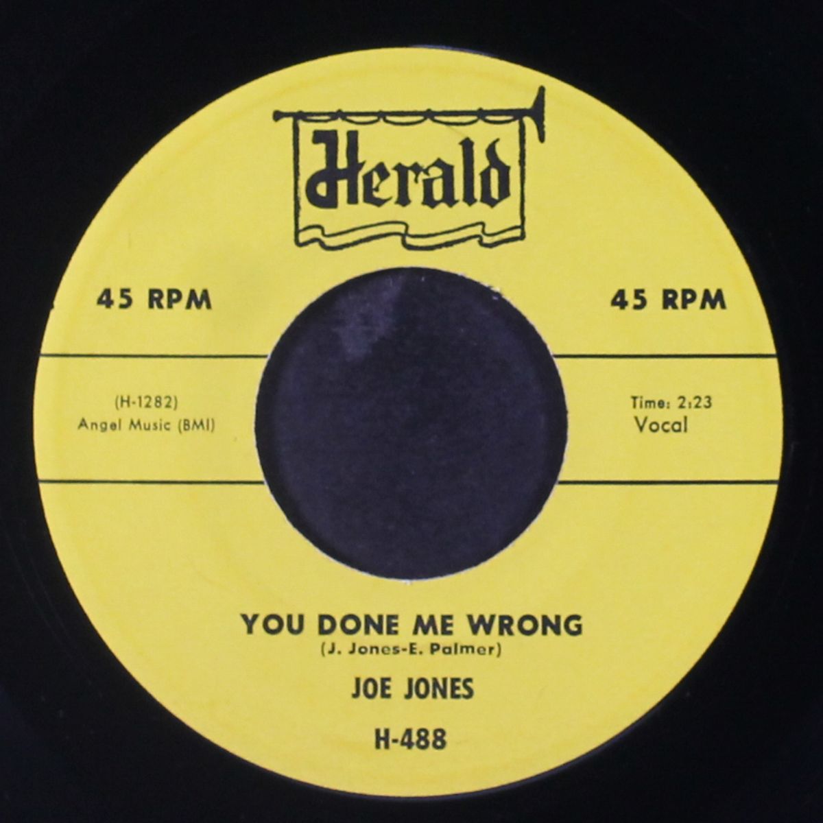 you done me wrong / when your hair has turned to silver by JOE JONES