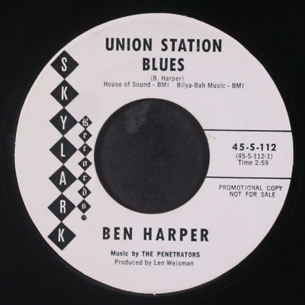 which-a-way / union station blues by BEN HARPER & PENETRATORS
