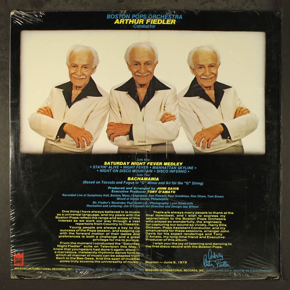 saturday night fiedler by ARTHUR FIEDLER